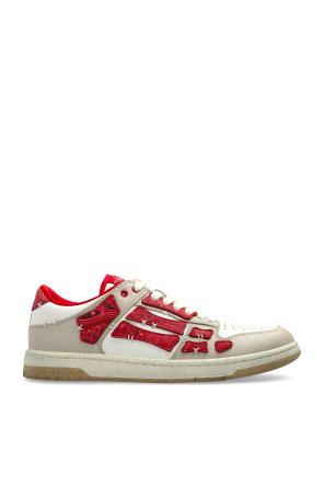 【関税＆送料込み】Palm Angels Venice Worn Out Sneakers VENICE WORN OUT SNEAKERS in WHITE - BLACK for Men | Palm Angels®